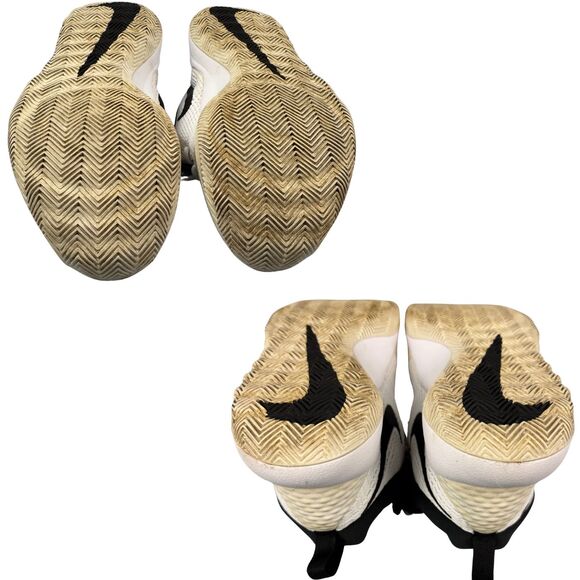 Nike Zoom‎ Rev Sneakers Shoes Mens TB Basketball  White Black 922048-100 Size 9 - Picture 7 of 9